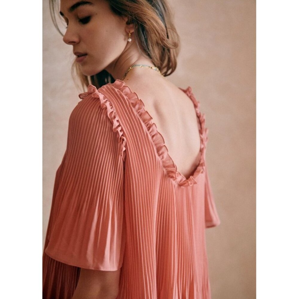 Sezane Noe Blouse Blush